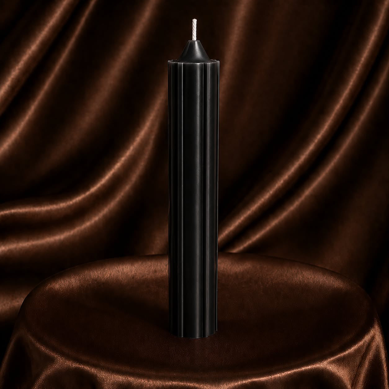 Black Household Candle