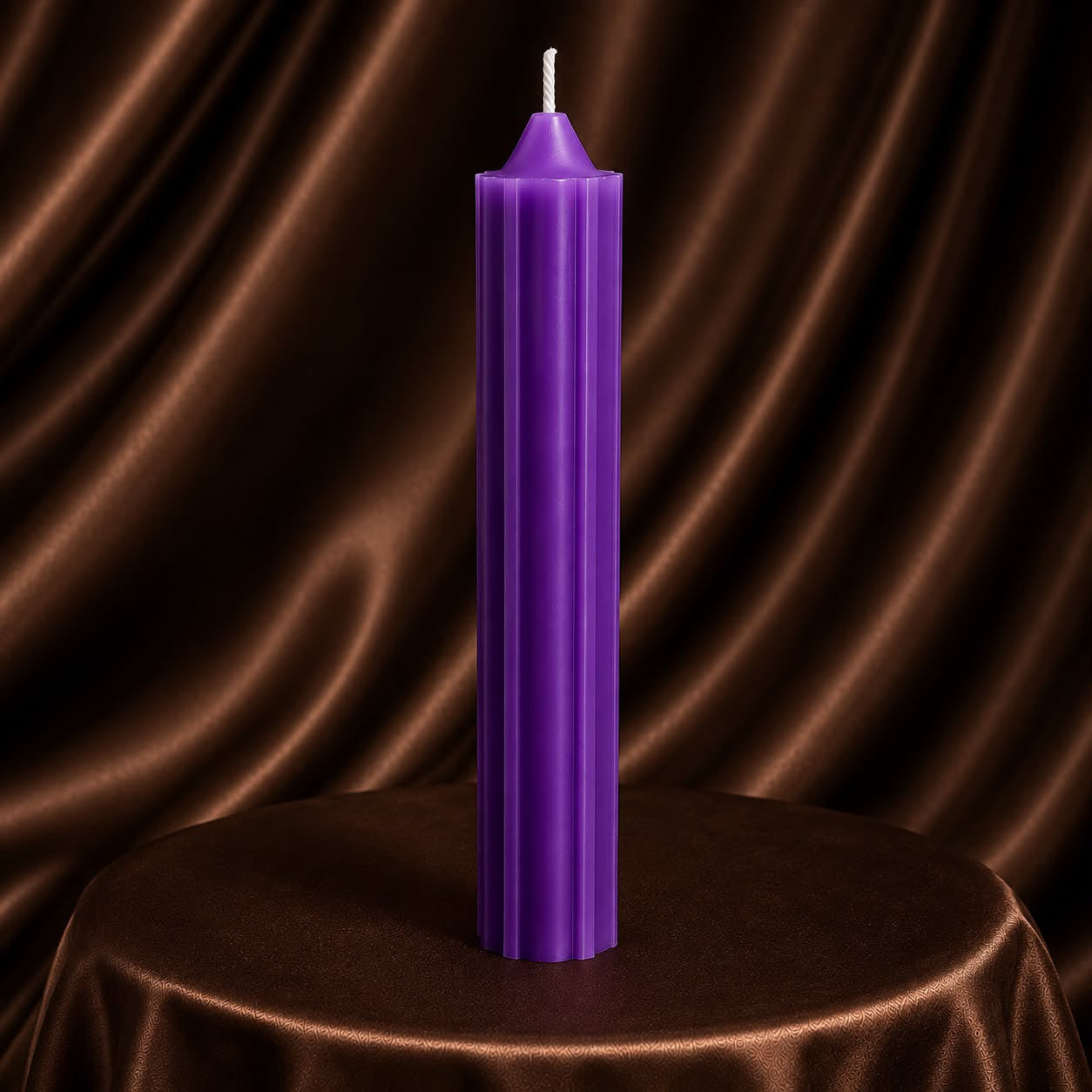 Violet Household Candle