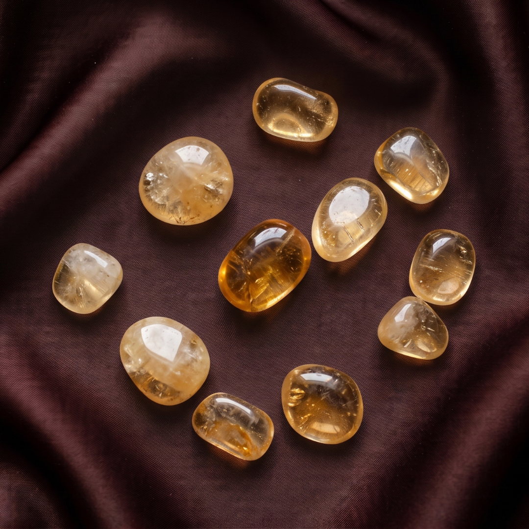 Citrine Tumbled Crystals