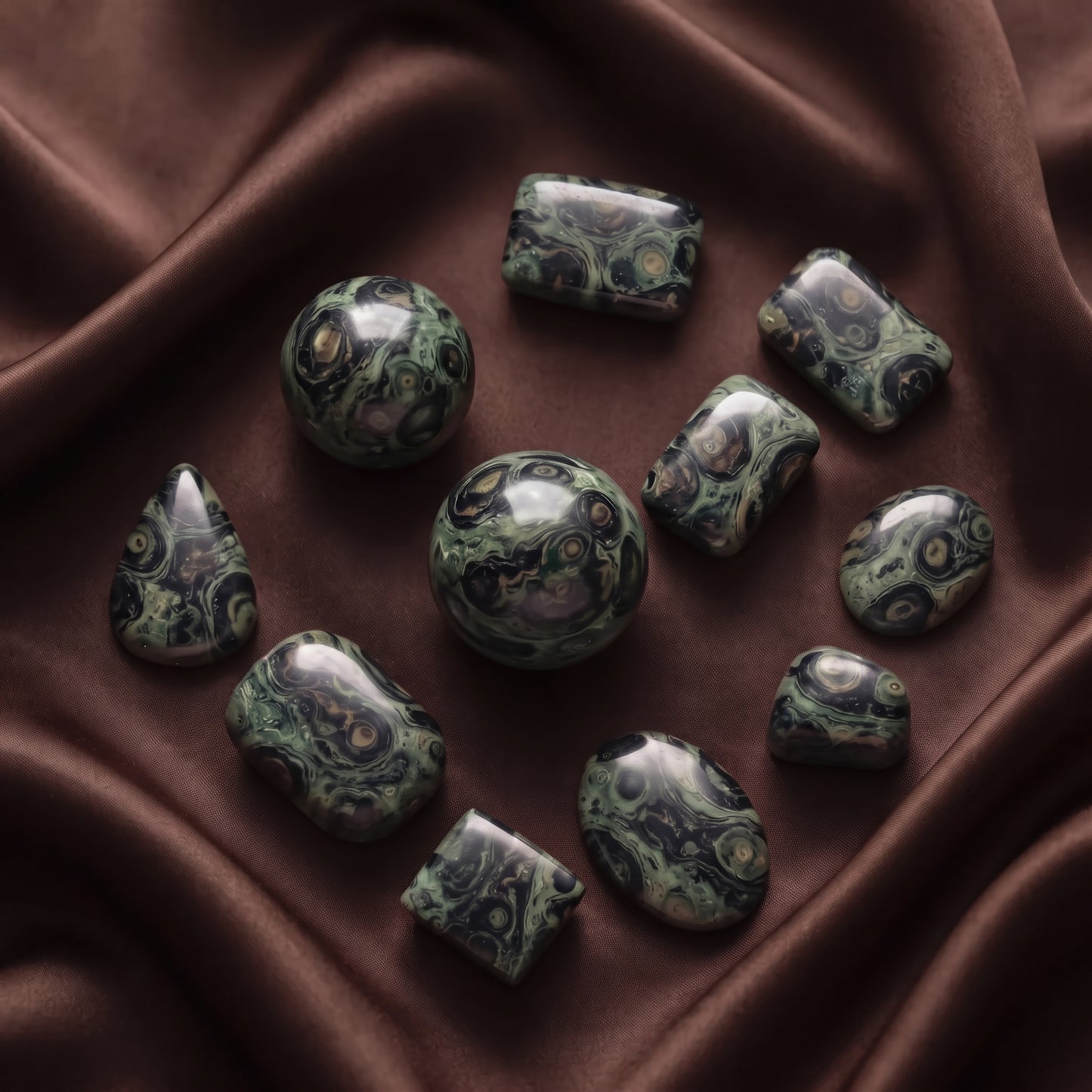 Kambaba Jasper Tumbled Crystals
