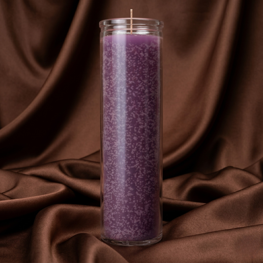 Purple 7-Day Candle