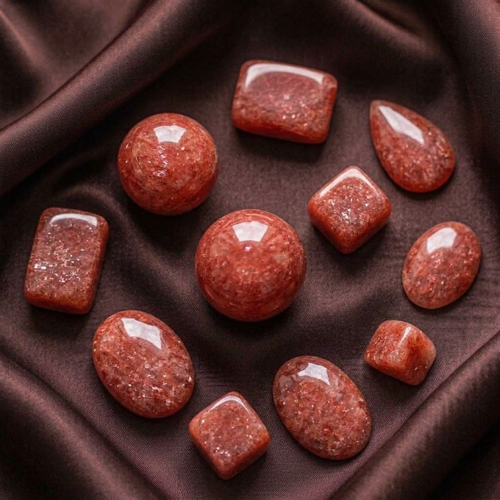 Red Aventurine Tumbled Crystals
