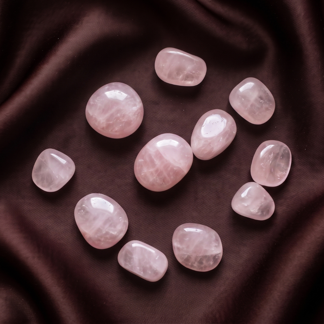 Rose Quartz Tumbled Crystals