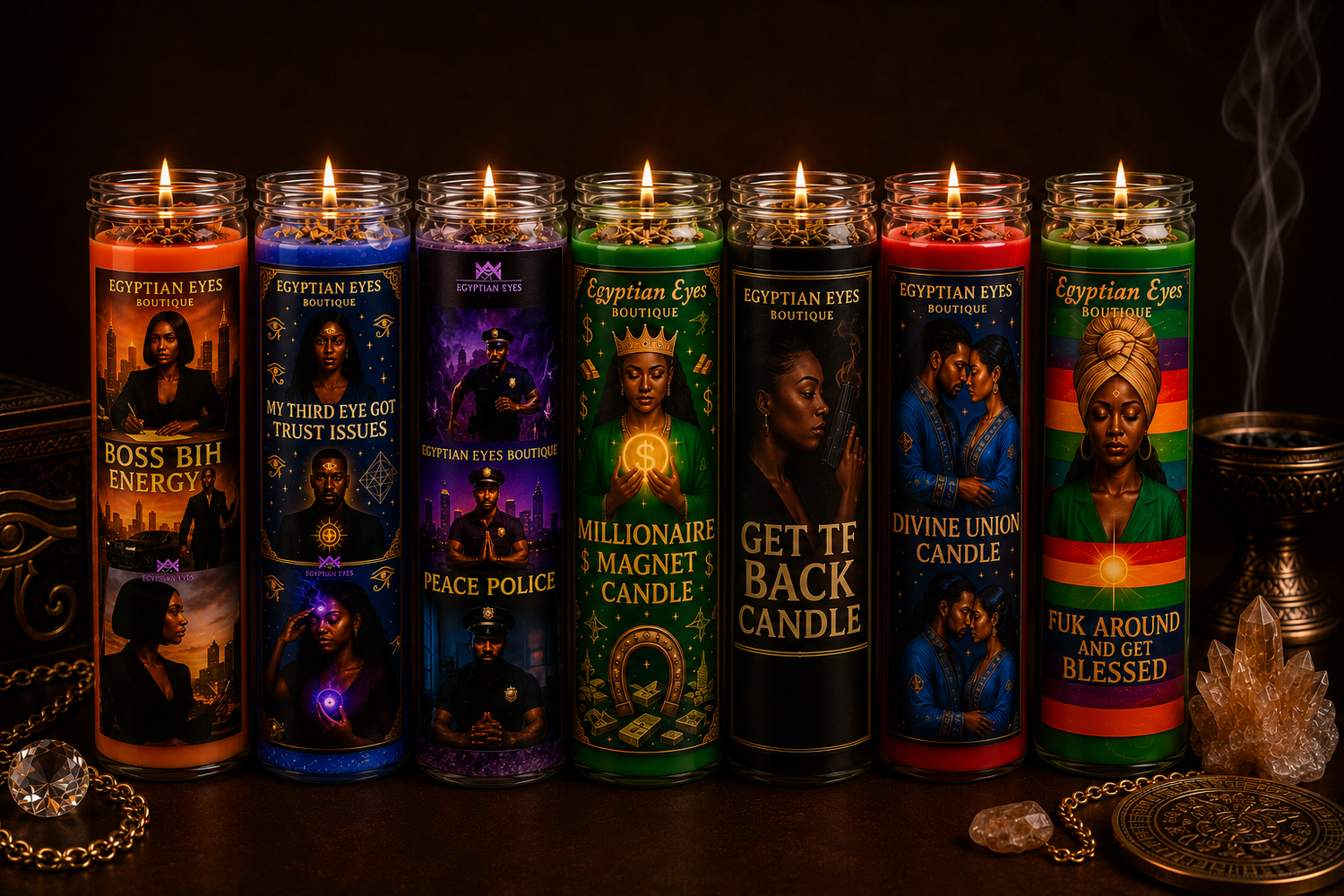 Miracle Candles - Egyptian Eyes Boutique