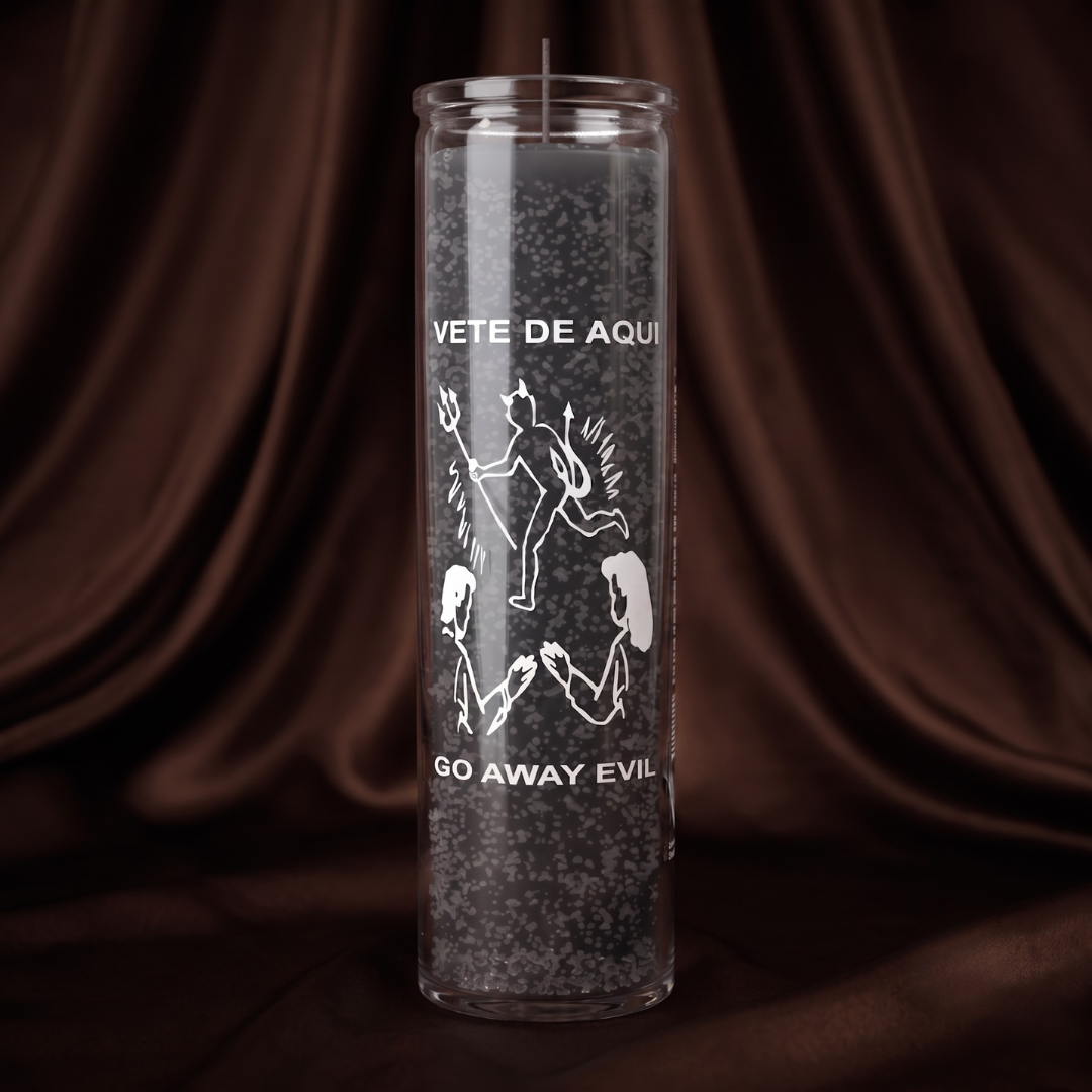 Go Away Evil Candle