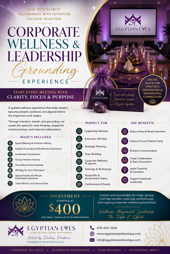 Corporate Wellness & Grounding Experience