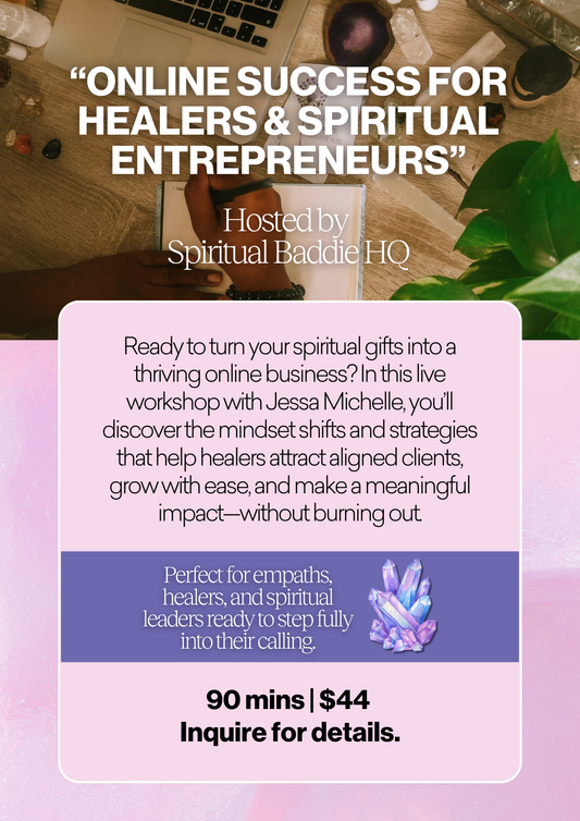 Online Success for Healers & Spiritual Entrepreneurs