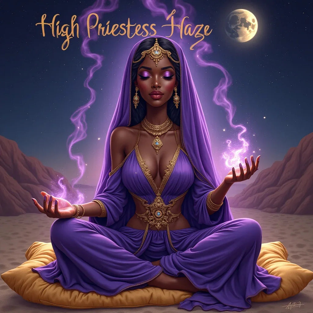 High Priestess Haze (Blue Lotus) - Egyptian Eyes Boutique