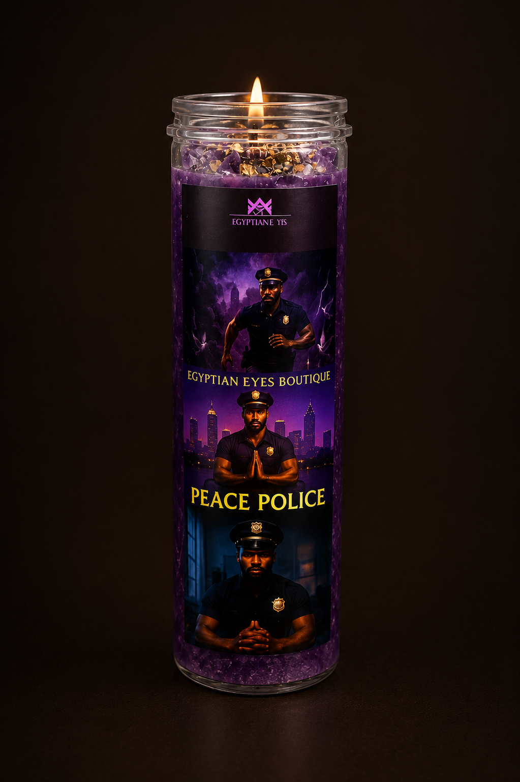 Peace Police Candle