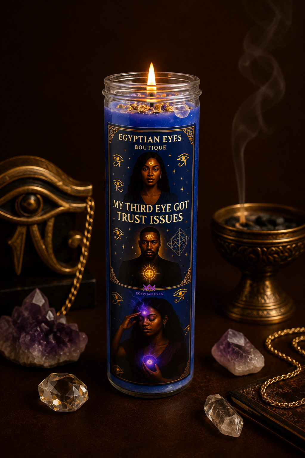 My Third Eye Got Trust Issues Candle