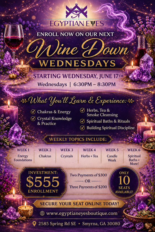 Wine Down Wednesday: 6-Week Spiritual Foundations Experience (In-Person)
