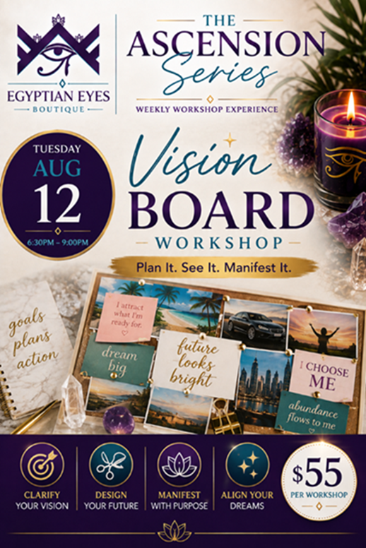 Vision Board Workshop: Manifest Your Next Chapter