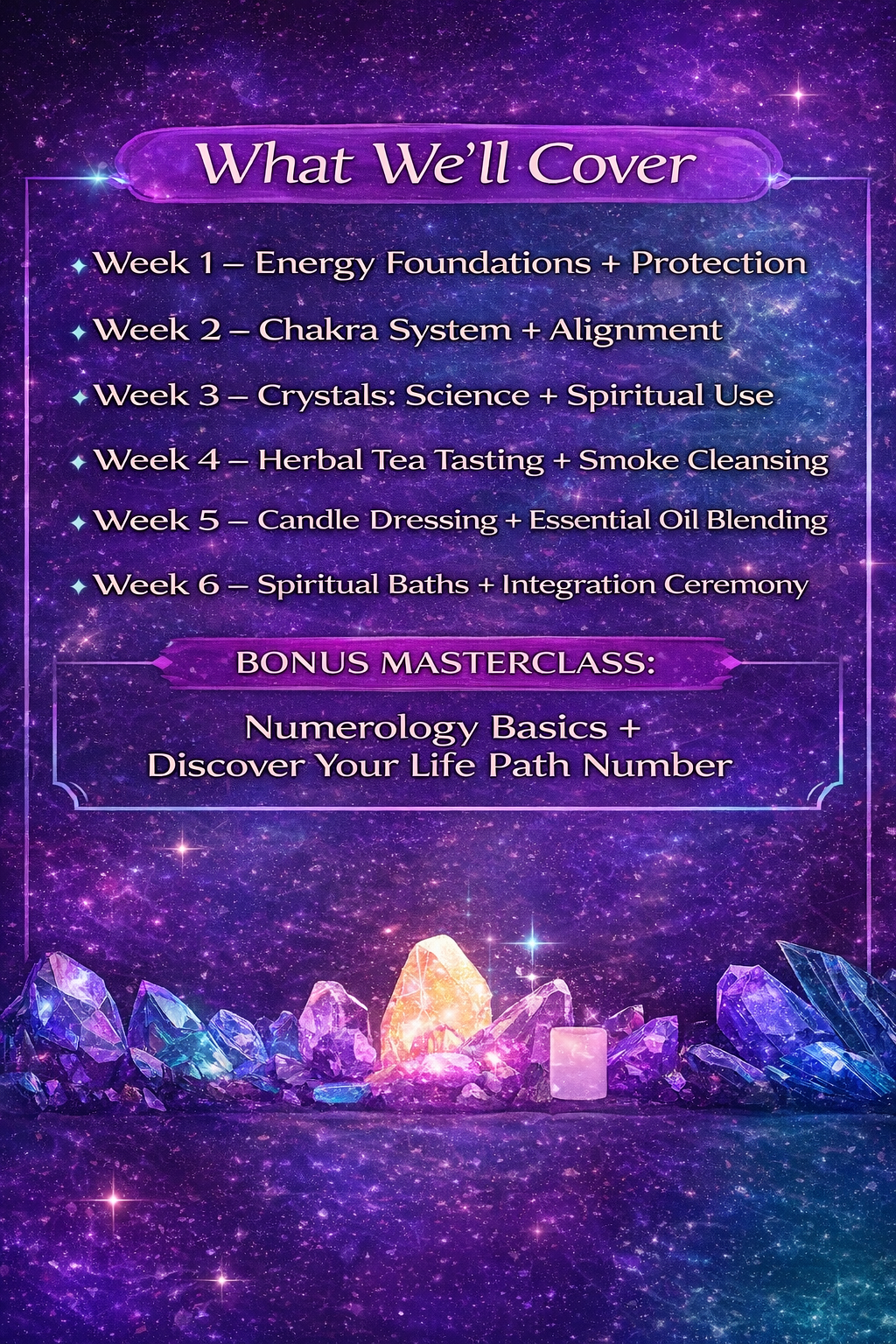 Wine Down Wednesday: 6-Week Spiritual Foundations Experience (In-Person)