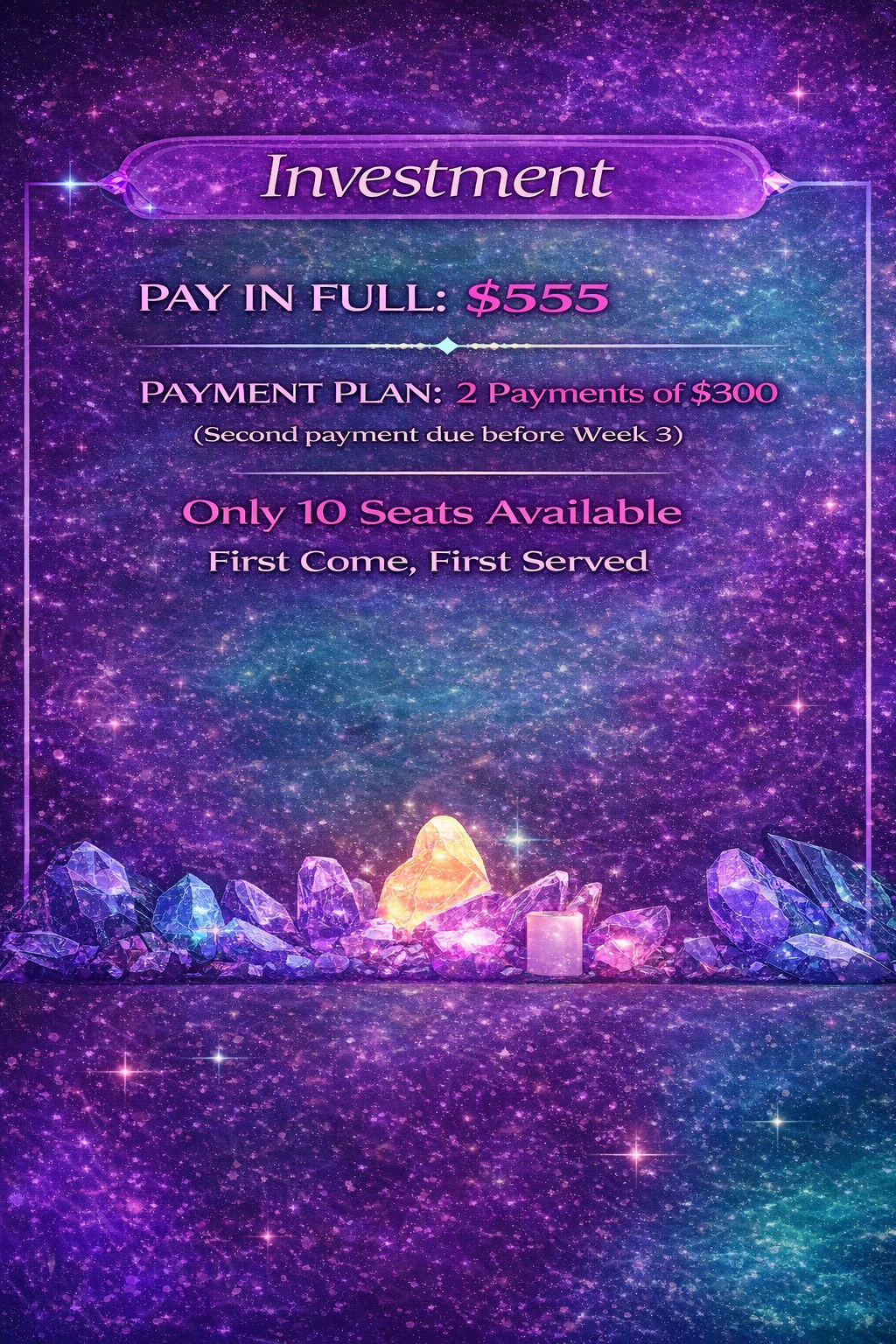 Wine Down Wednesday: 6-Week Spiritual Foundations Experience (In-Person)