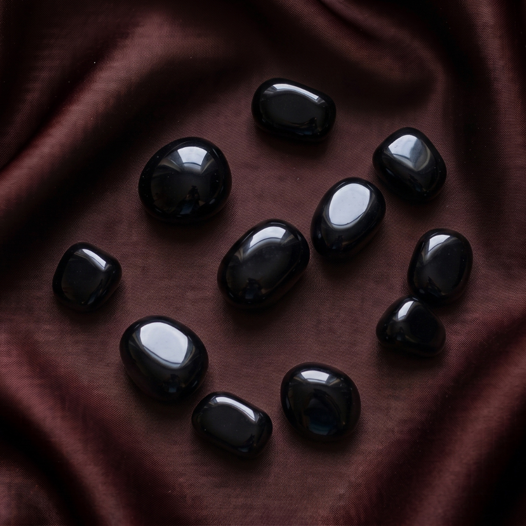 Black Obsidian Tumbled Crystals