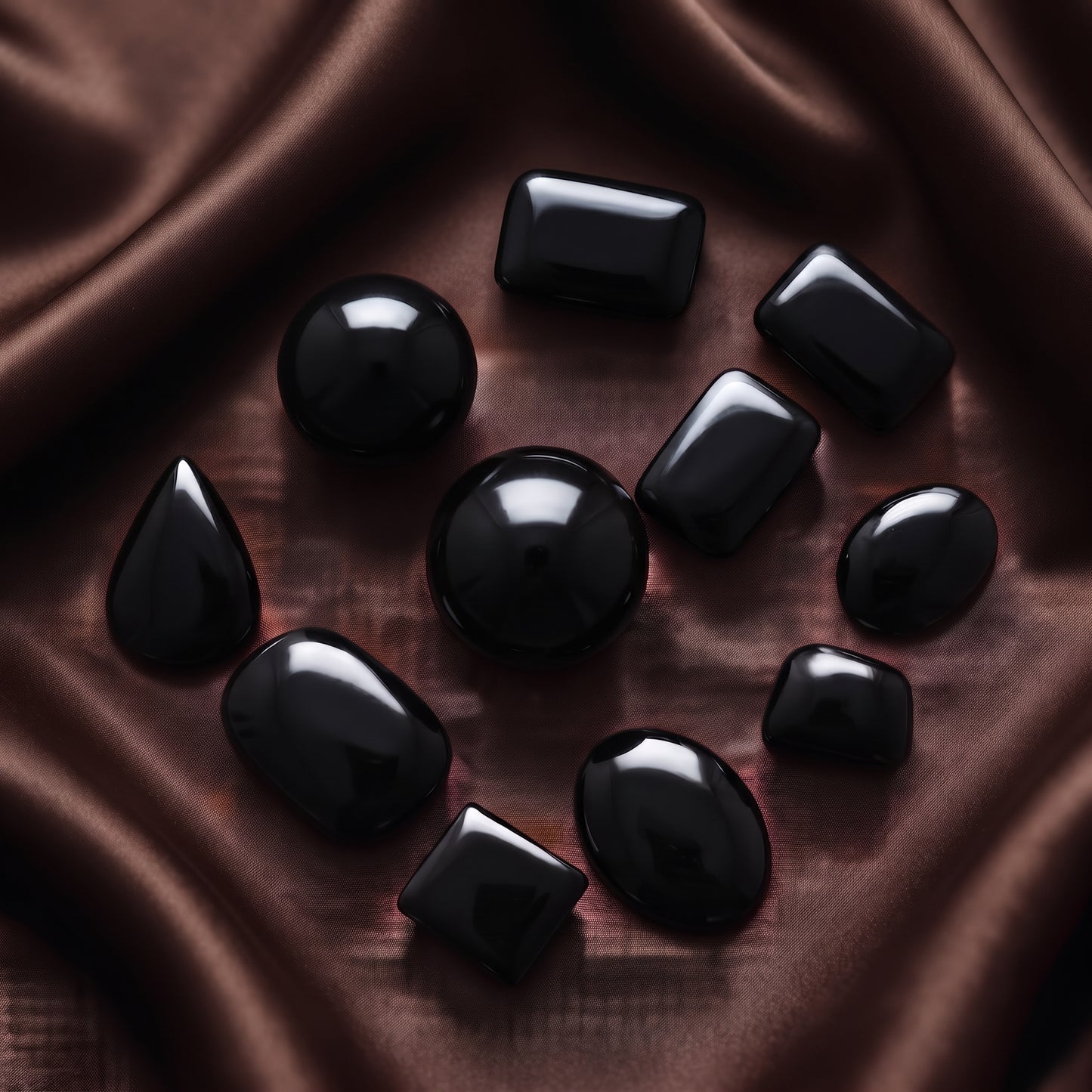 Black Onyx Tumbled Crystals