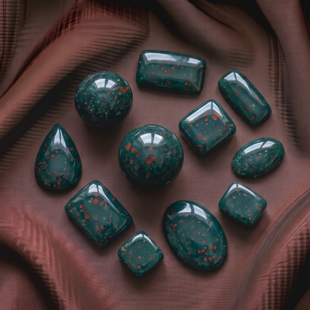 Bloodstone Tumbled Crystals