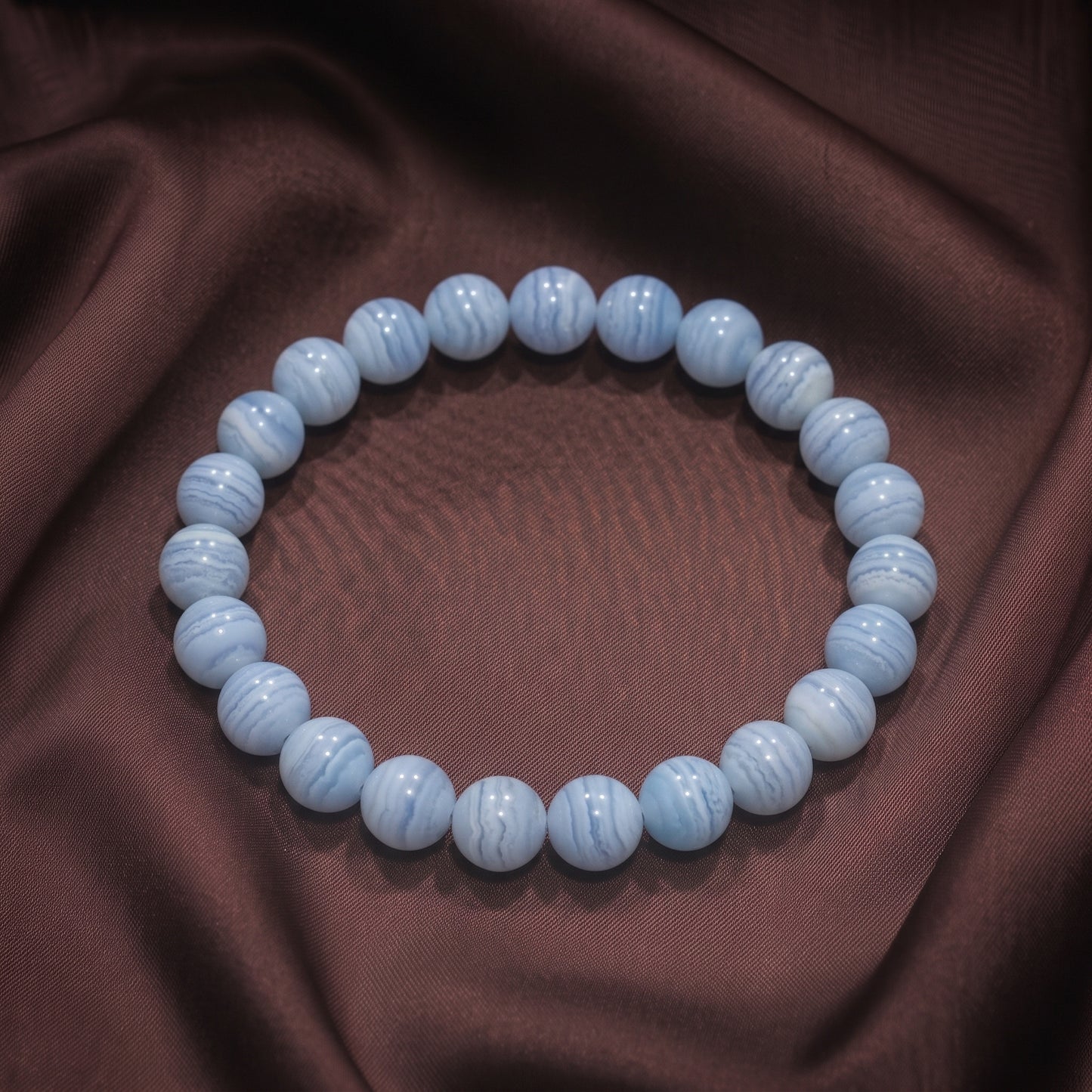 Blue Lace Agate Bracelet