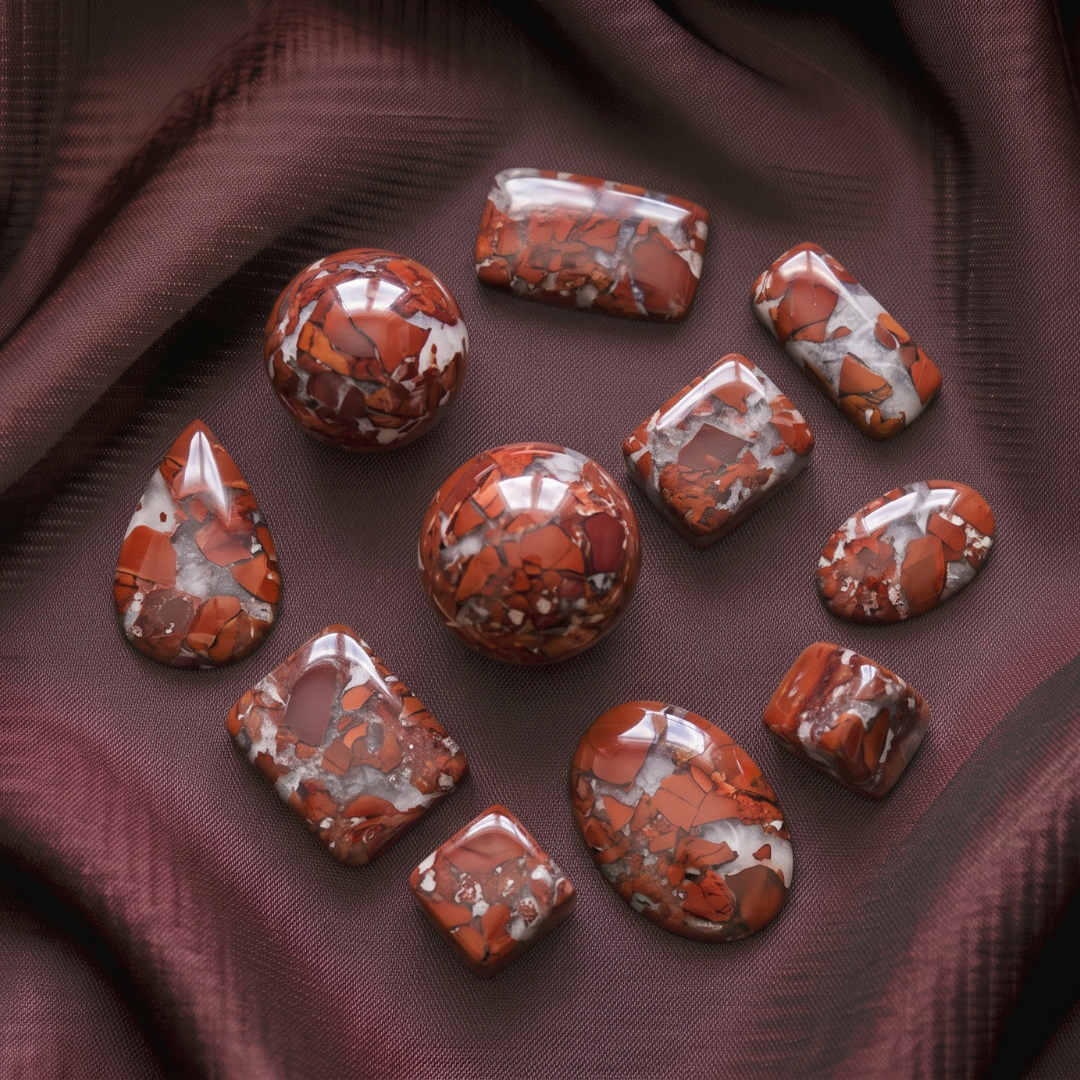 Brecciated Jasper Tumbled Crystals