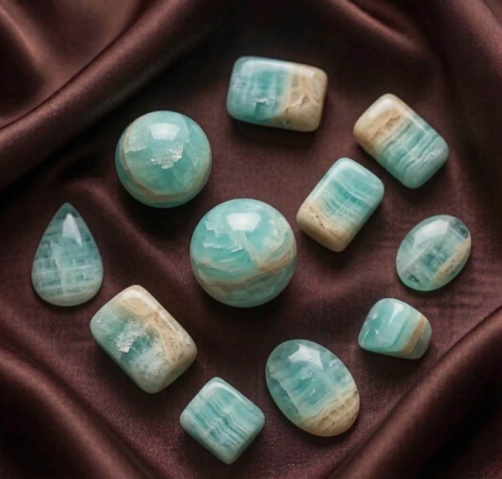 Caribbean Calcite Tumbled Crystals