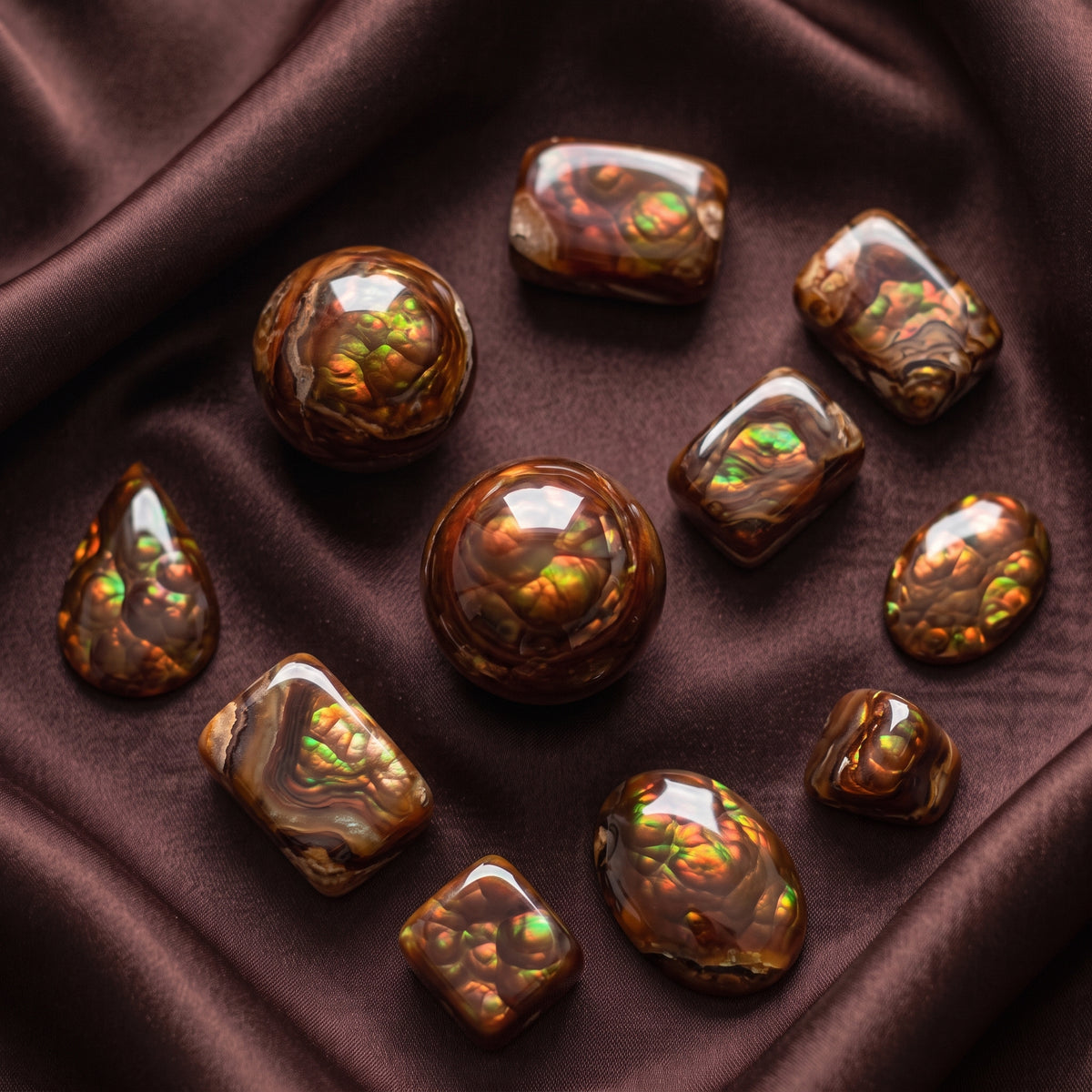 Fire Agate Tumbled Crystals
