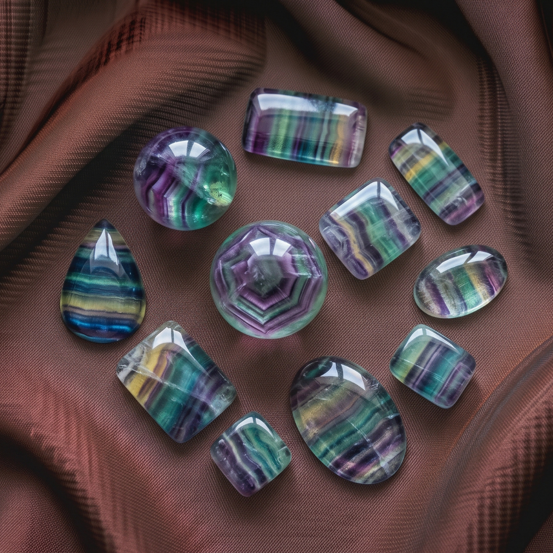 Fluorite Tumbled Crystals
