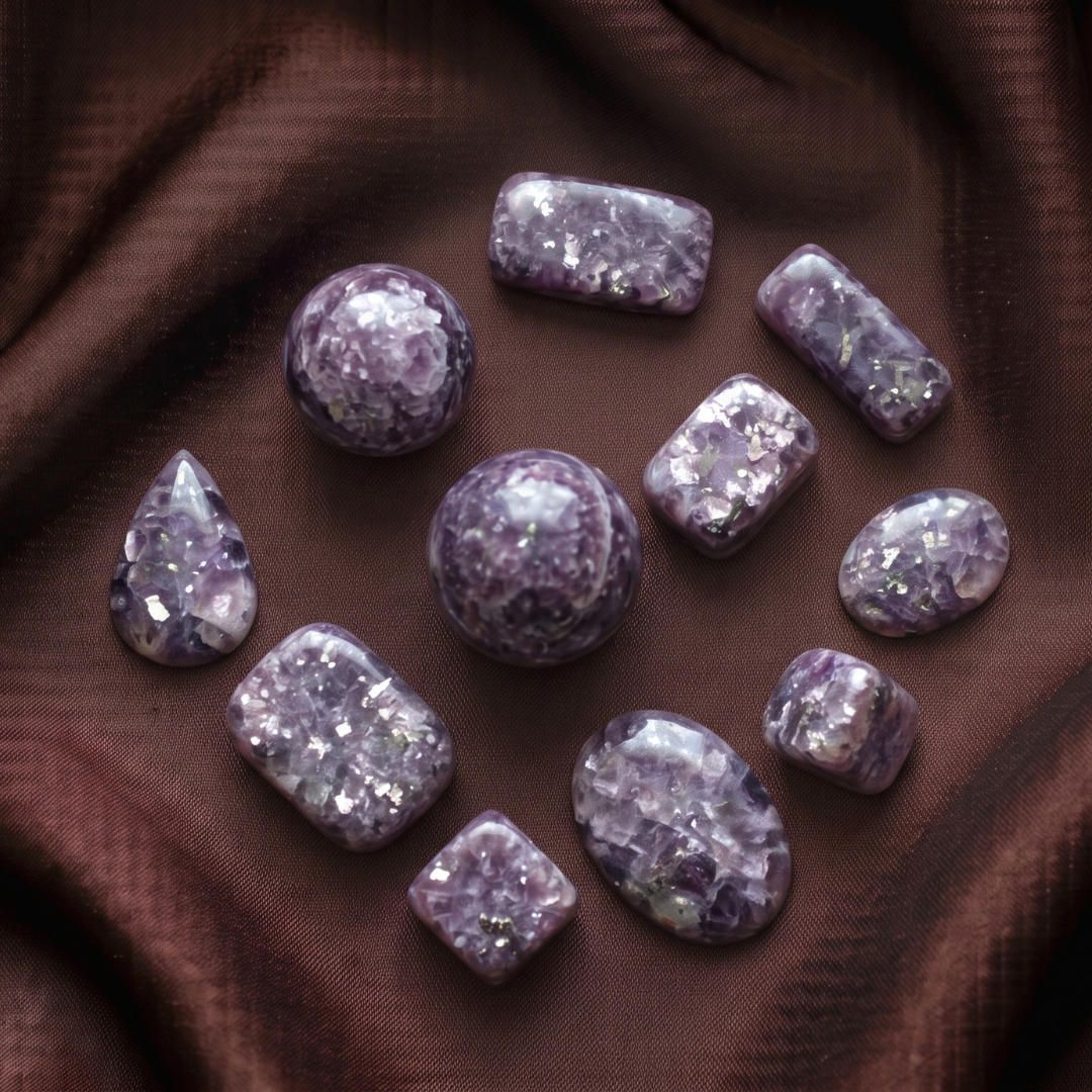 Lepidolite Tumbled Crystals