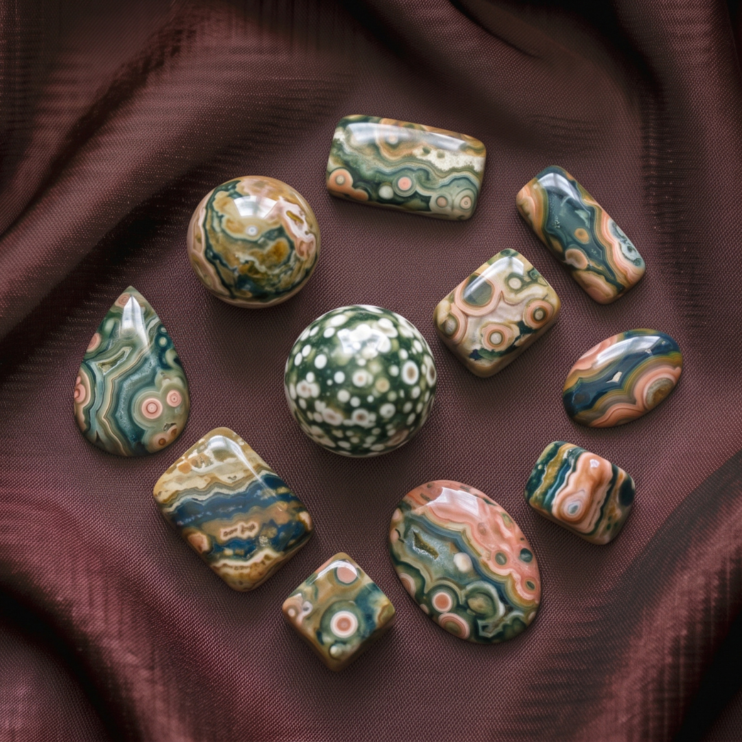 Ocean Jasper Tumbled Crystals
