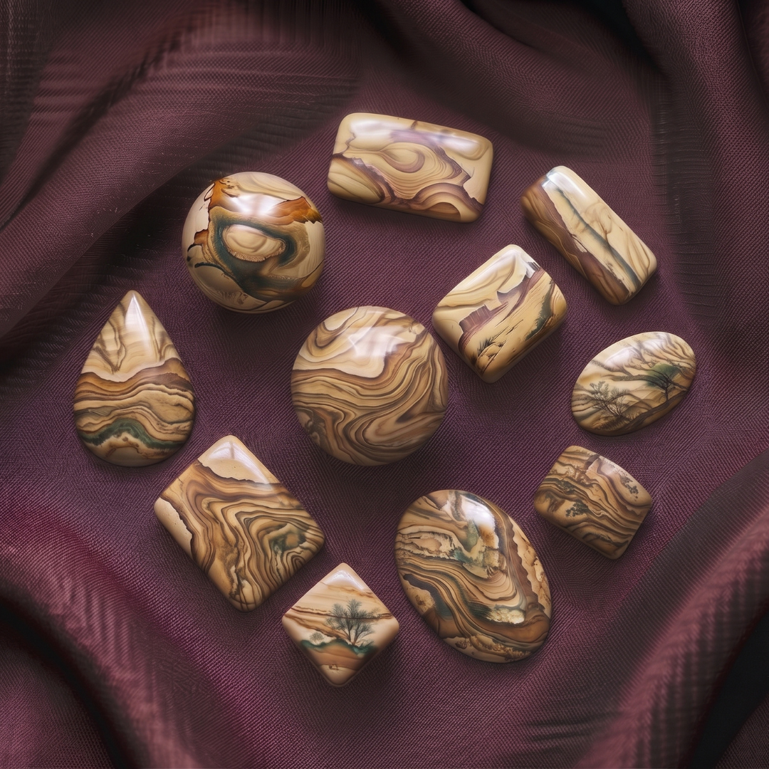 Picture Jasper Tumbled Crystals