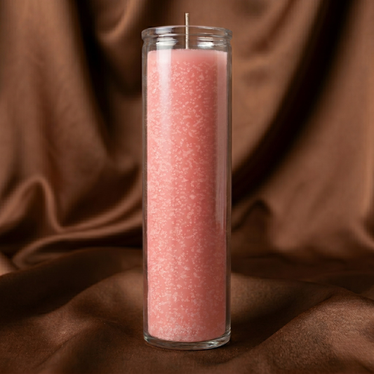 Pink 7-Day Candle