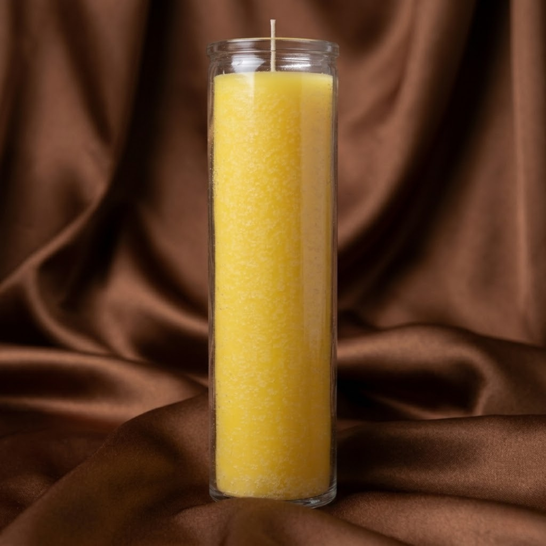 Yellow 7-Day Candle