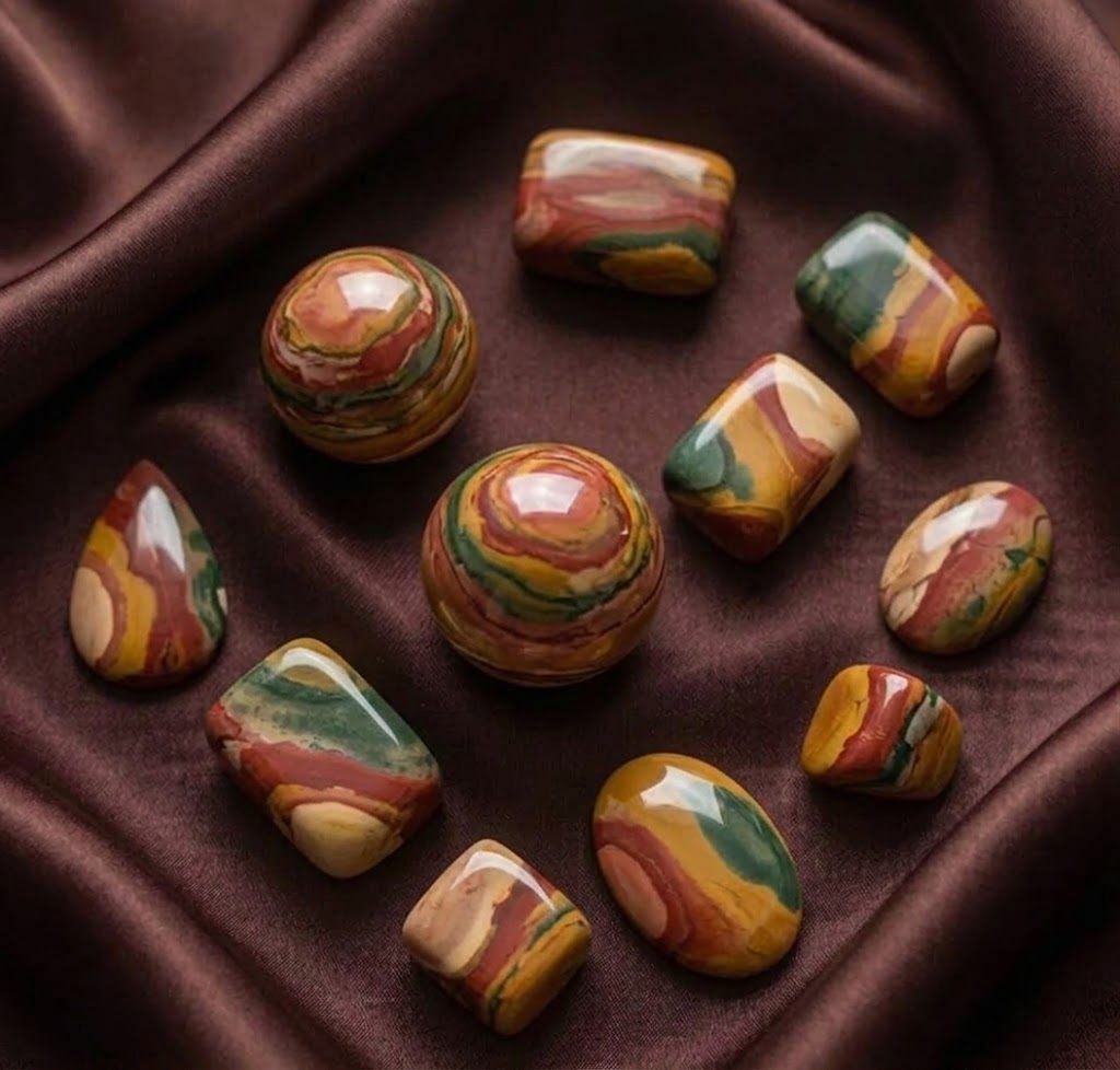 Polychrome Jasper Tumbled Crystals
