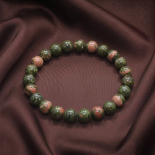 Unakite Jasper Bracelet