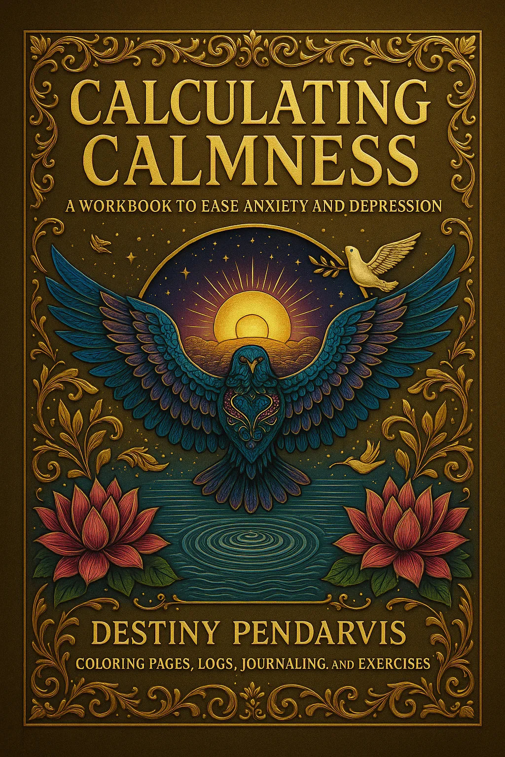 Calculating Calmness: A Workbook To Ease Anxiety & Depression - Egyptian Eyes Boutique