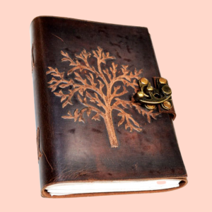 tree leather journal