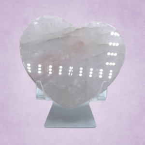 Embrace the power of Rose Quartz Heart Carvings, fostering self-love, nurturing relationships, and manifesting intentions through their tender energy.