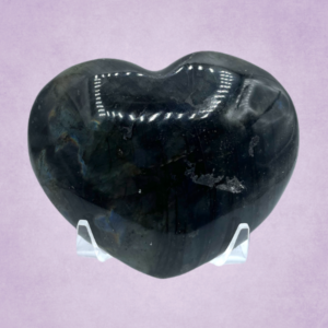 Discover the transformative beauty of the Labradorite Heart Carving. Embrace its enchanting iridescence and metaphysical properties for personal growth and spiritual awakening.
