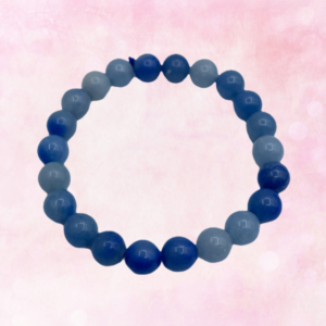 Discover tranquility with the Blue Aventurine Bracelet, embracing soothing energy, enhanced communication, and inner peace.