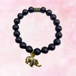 Discover the empowering energy of the Garnet Elephant Charm Bracelet, a symbol of strength and wisdom. Embrace its healing properties and beauty.