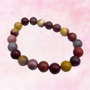 Discover Mookaite Jasper Bracelet: A grounding gemstone from Australia with vibrant hues. Embrace its earthy energy for balance and well-being.