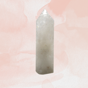 Clear Quartz Tower: A powerful crystal for energy work, meditation, and spiritual growth. Amplifies intentions and harmonizes energies.