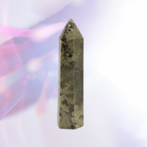 Unveil the magic of Pyrite Points - "Fool's Gold." Tap into their power for abundance, confidence, and manifestation. Embrace the brilliance!
