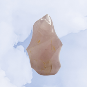 Embrace Rose Quartz Flame, embrace tender love and healing power, fostering compassion, self-love, and harmonious relationships. Explore its gentle beauty.