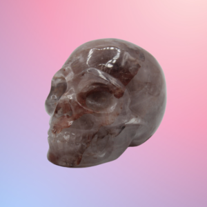 Discover the transformative synergy of Strawberry Quartz Skull Carvings, fusing gentle energy with profound symbolism for introspection and healing.