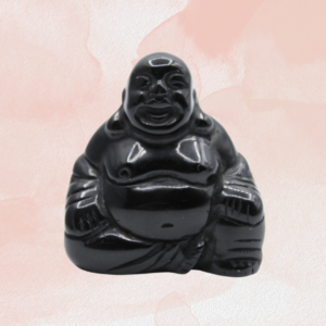 Embrace serenity with the Black Onyx Buddha Carving. Find peace, protection, and spiritual growth through its tranquil presence.