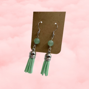 Elevate your style and well-being with some Green Aventurine earrings, by channeling prosperity and heart-centered healing.
