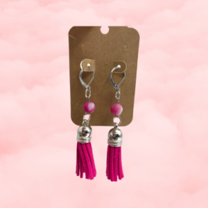 Discover the healing and harmonizing properties of Pink Agate earrings, it helps bring beauty and balance into to your life.