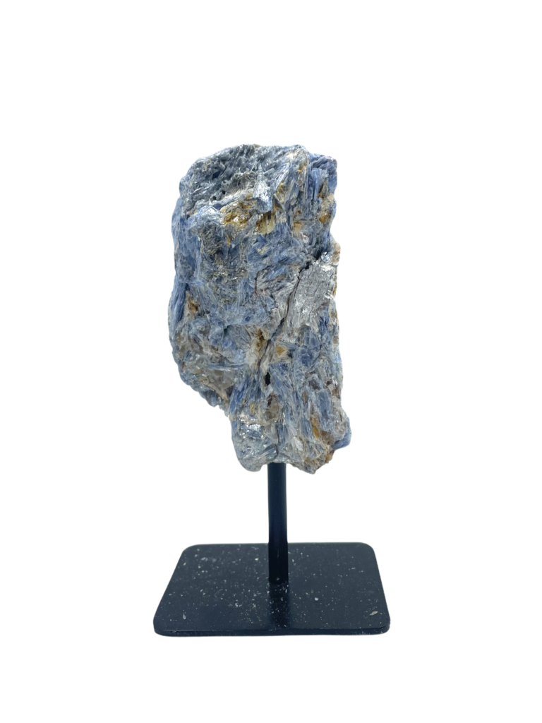 Rough Kyanite stands have a natural beauty meets metaphysical power. Align chakras, enhance communication, and create balance.