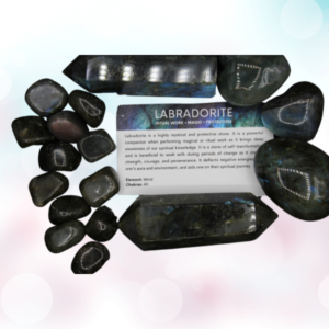 Explore the mesmerizing beauty and metaphysical significance of Labradorite tumbles. These radiant stones help with your journey of self-discovery.