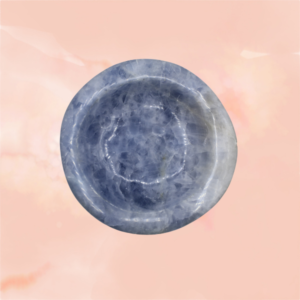 Discover the calming embrace of a Celestite bowl, invoking serenity and spiritual connection and creating harmonious spaces.